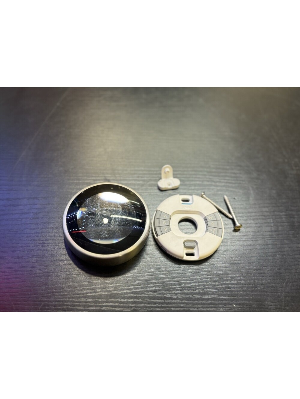Google Nest Thermostat 3rd Gen Stainless Steel Smart WiFi Thermostat w/ Mount